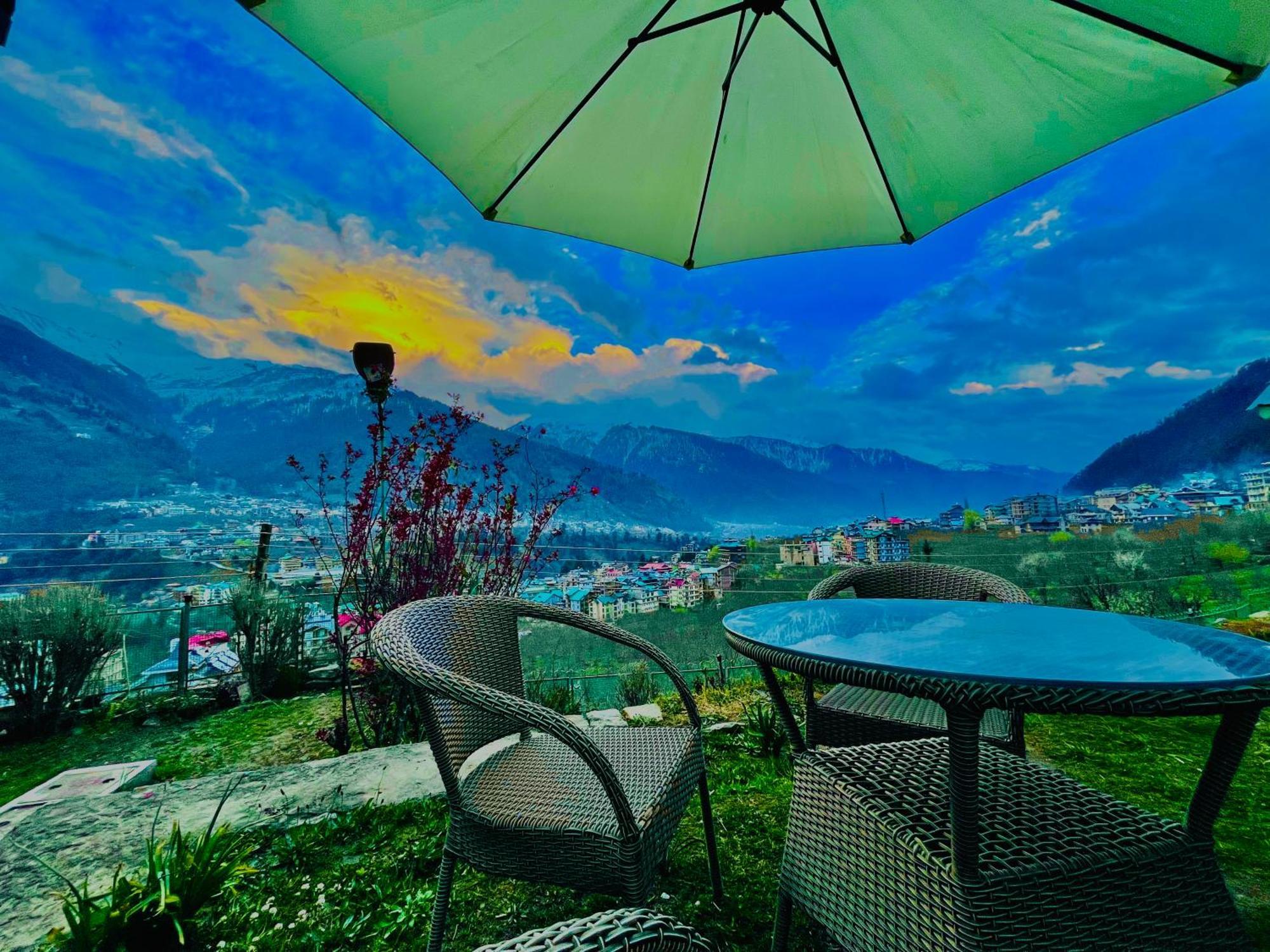 Himalayan River Mountain View 2 Bedrooms Cottage, Manali ภายนอก รูปภาพ