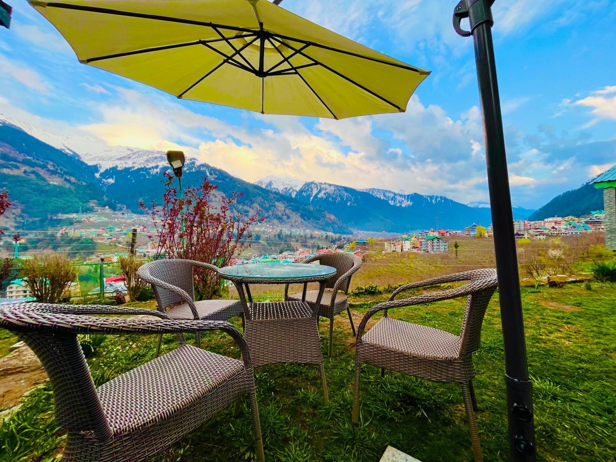 Himalayan River Mountain View 2 Bedrooms Cottage, Manali ภายนอก รูปภาพ