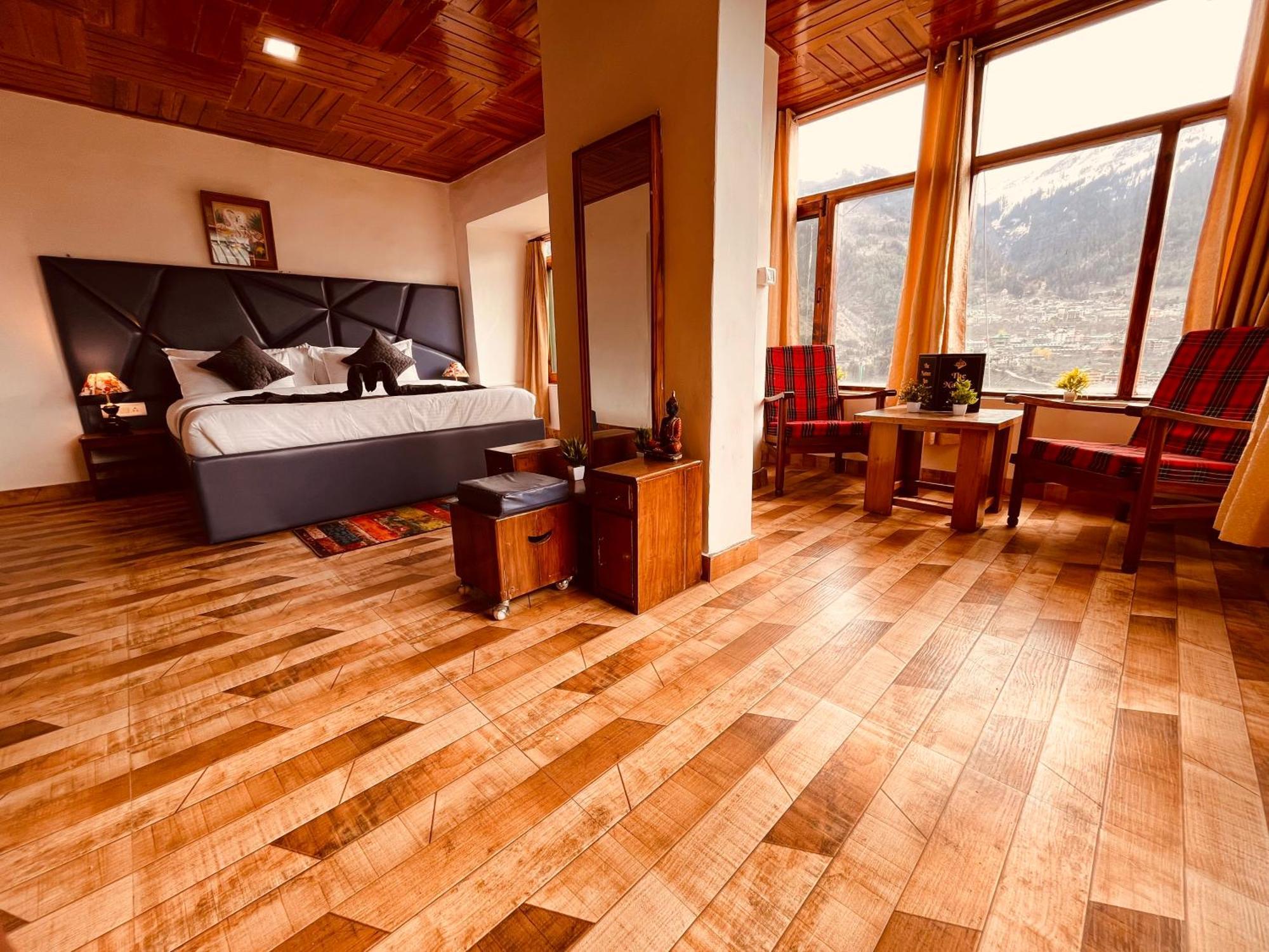 Himalayan River Mountain View 2 Bedrooms Cottage, Manali ภายนอก รูปภาพ