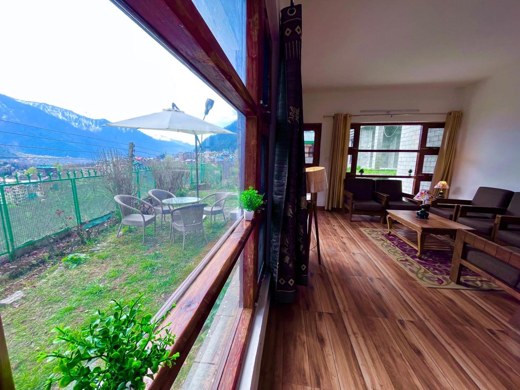 Himalayan River Mountain View 2 Bedrooms Cottage, Manali ภายนอก รูปภาพ