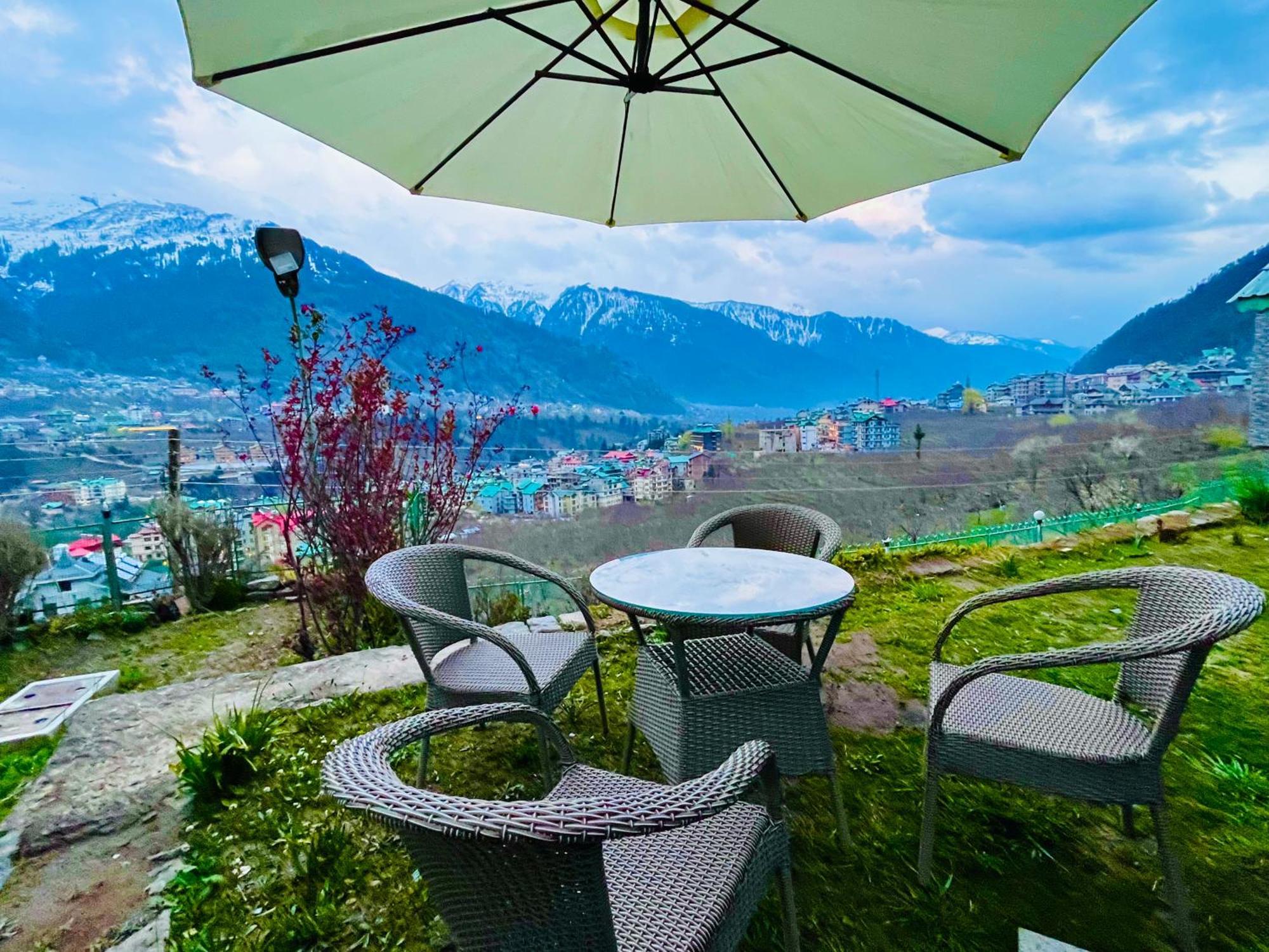 Himalayan River Mountain View 2 Bedrooms Cottage, Manali ภายนอก รูปภาพ