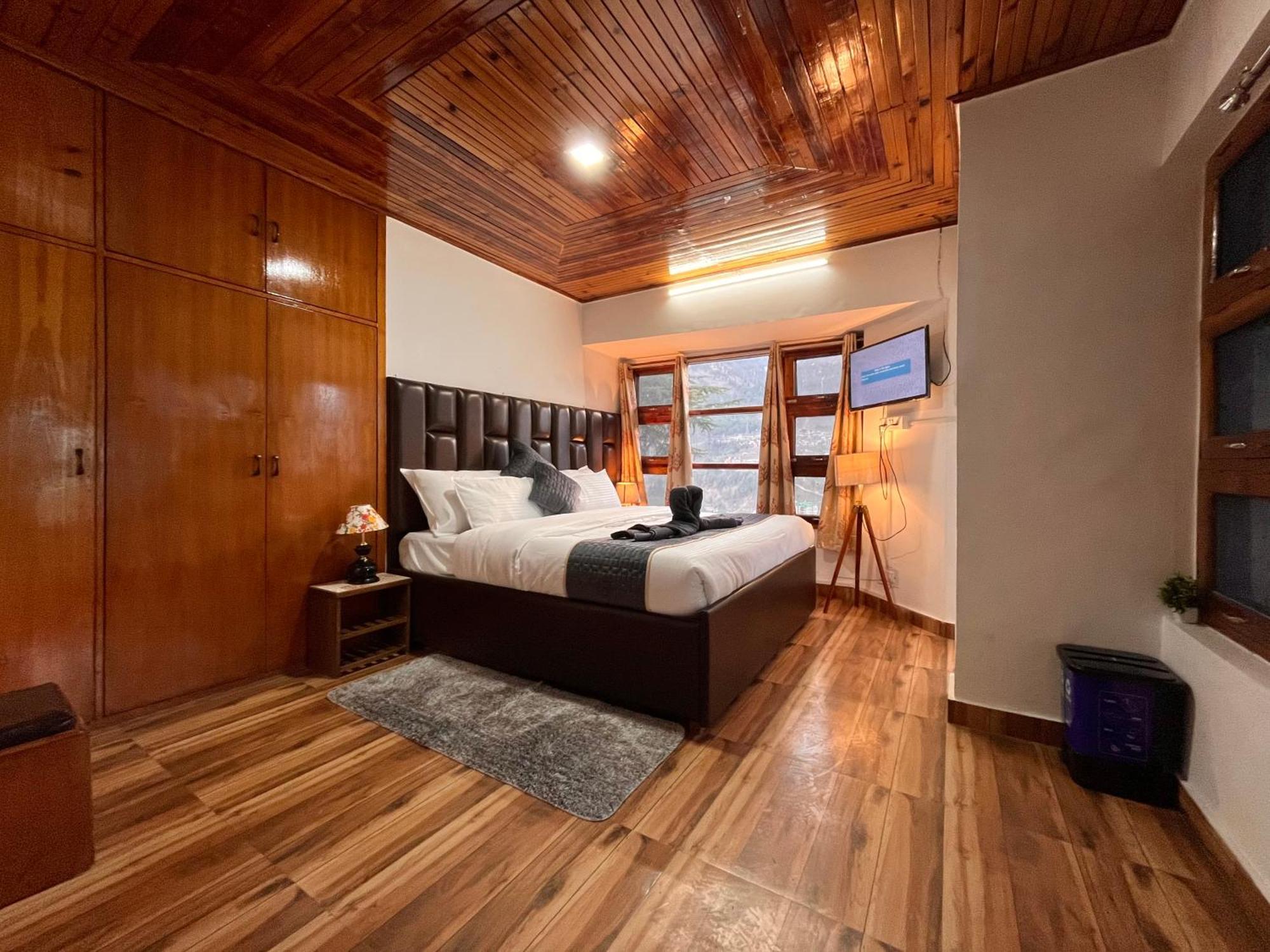 Himalayan River Mountain View 2 Bedrooms Cottage, Manali ภายนอก รูปภาพ