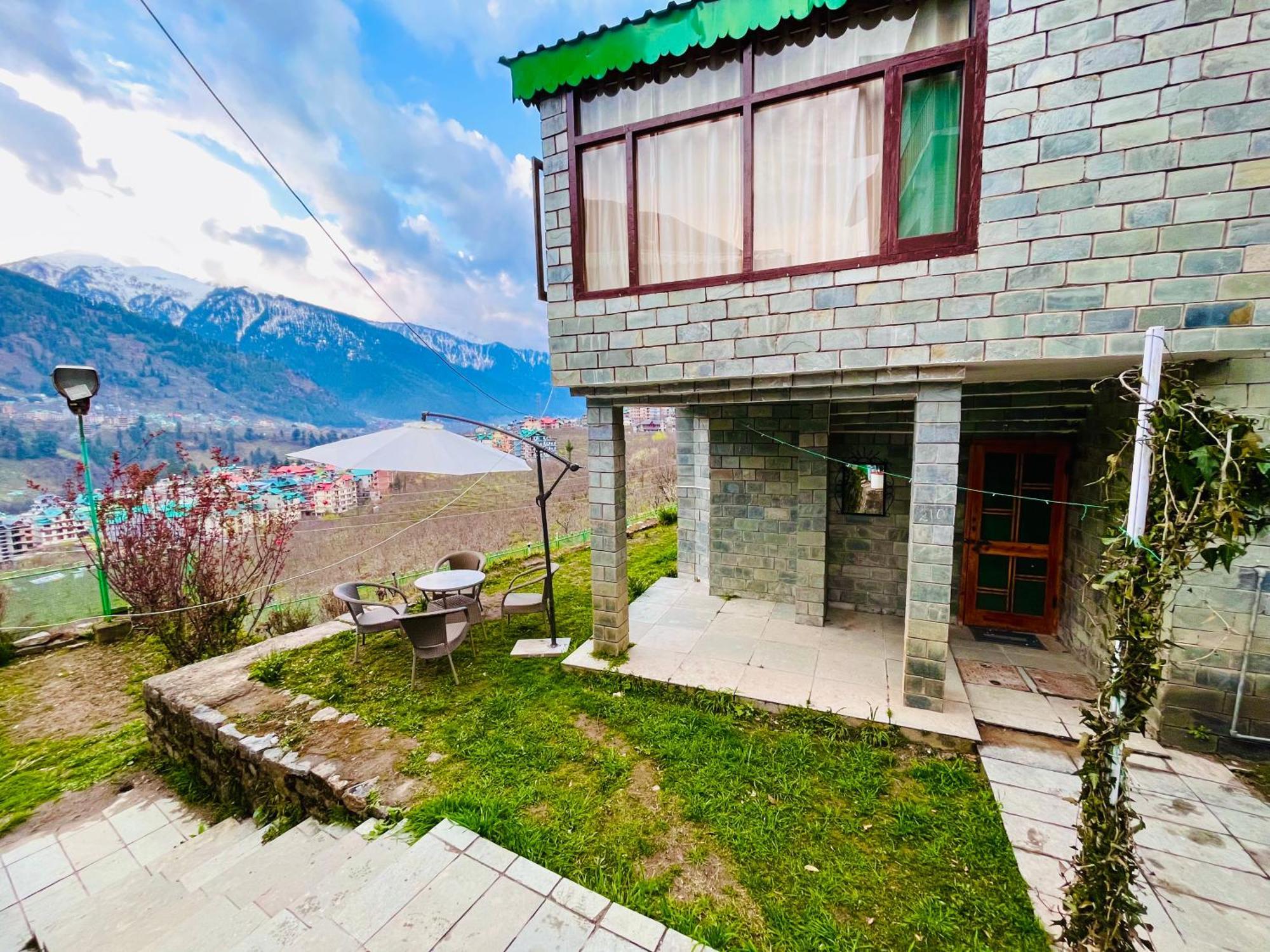 Himalayan River Mountain View 2 Bedrooms Cottage, Manali ภายนอก รูปภาพ