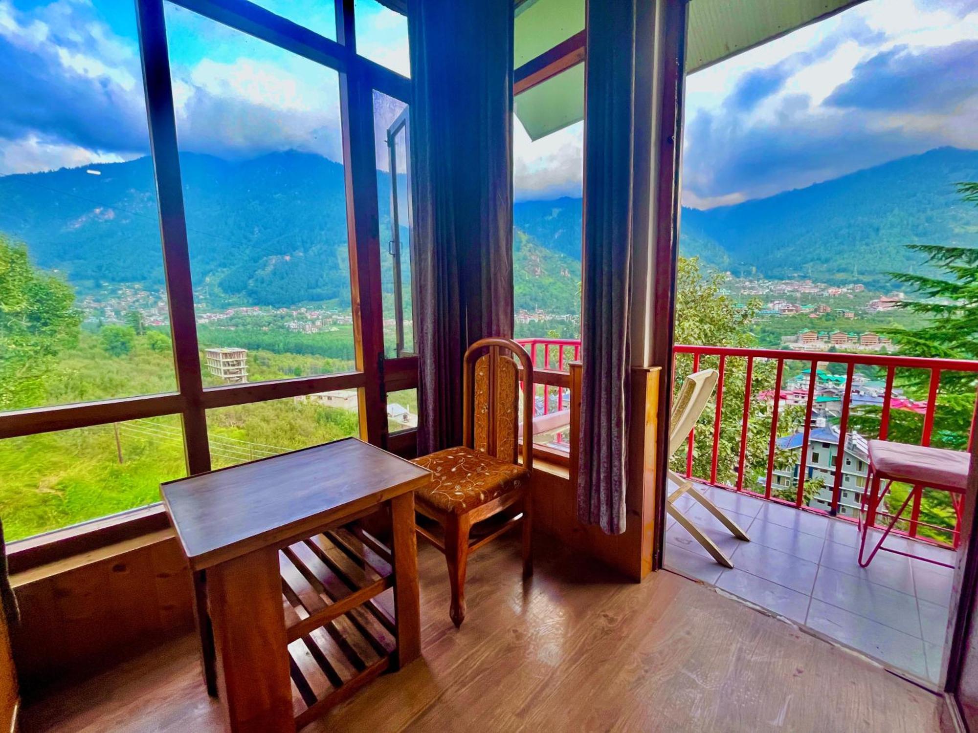 Himalayan River Mountain View 2 Bedrooms Cottage, Manali ภายนอก รูปภาพ