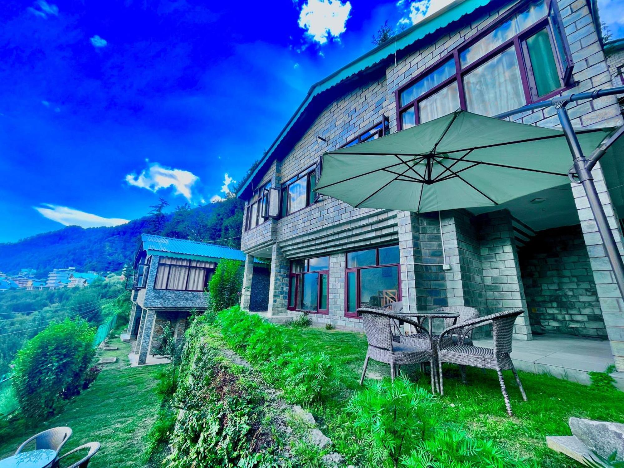 Himalayan River Mountain View 2 Bedrooms Cottage, Manali ภายนอก รูปภาพ