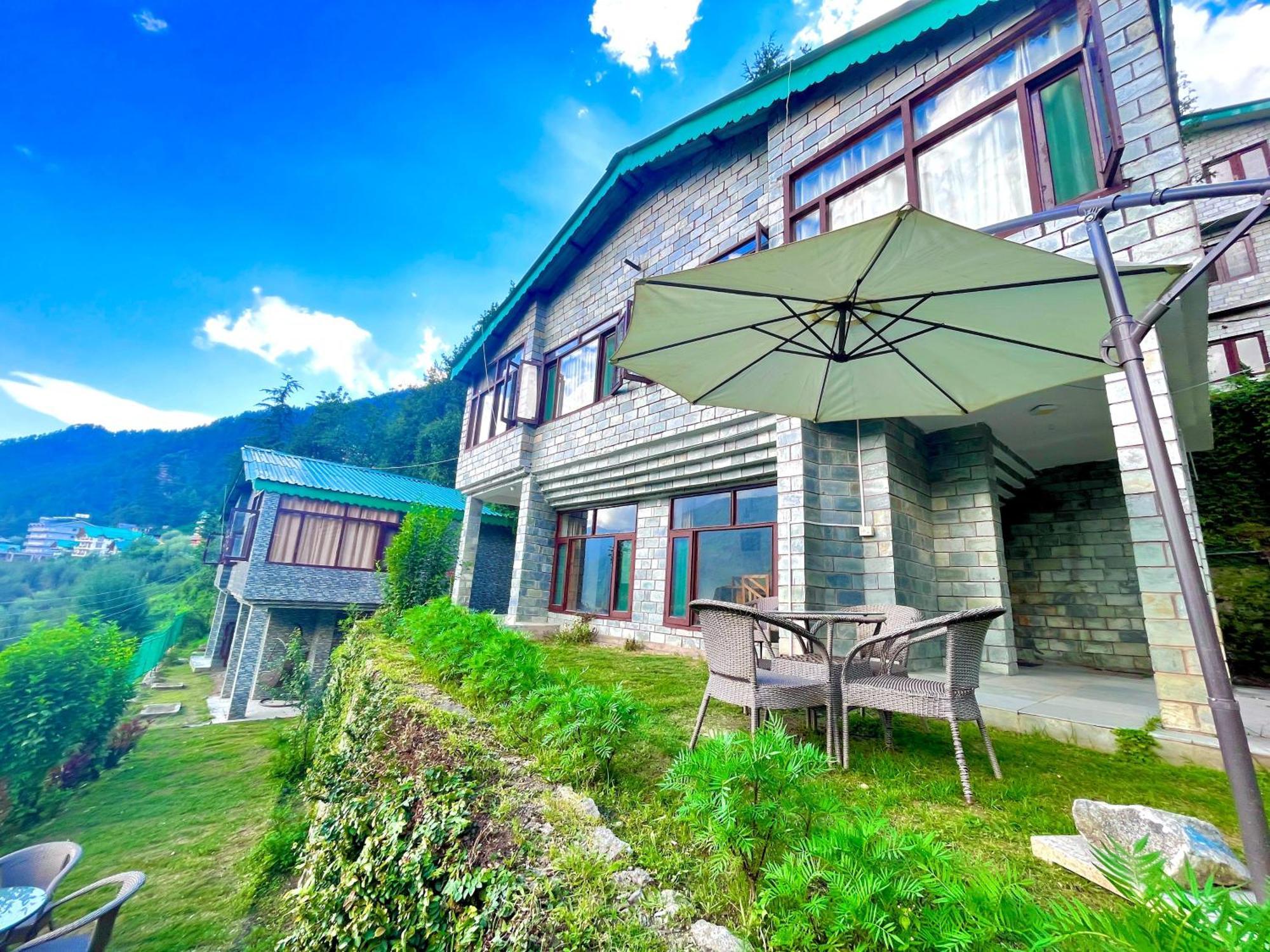 Himalayan River Mountain View 2 Bedrooms Cottage, Manali ภายนอก รูปภาพ