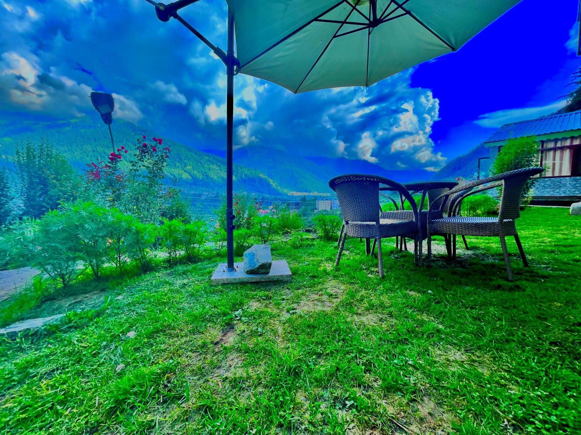 Himalayan River Mountain View 2 Bedrooms Cottage, Manali ภายนอก รูปภาพ