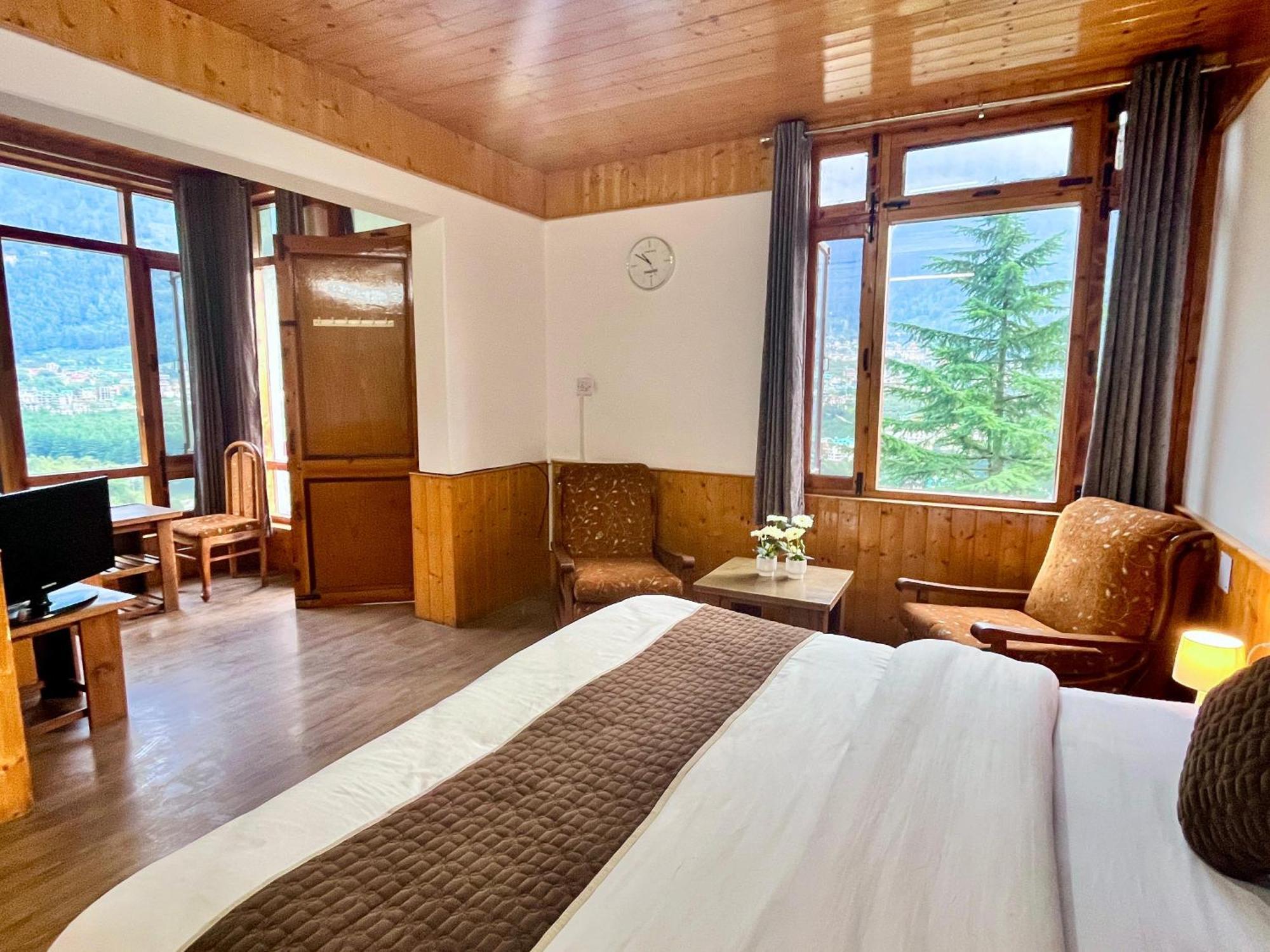 Himalayan River Mountain View 2 Bedrooms Cottage, Manali ภายนอก รูปภาพ