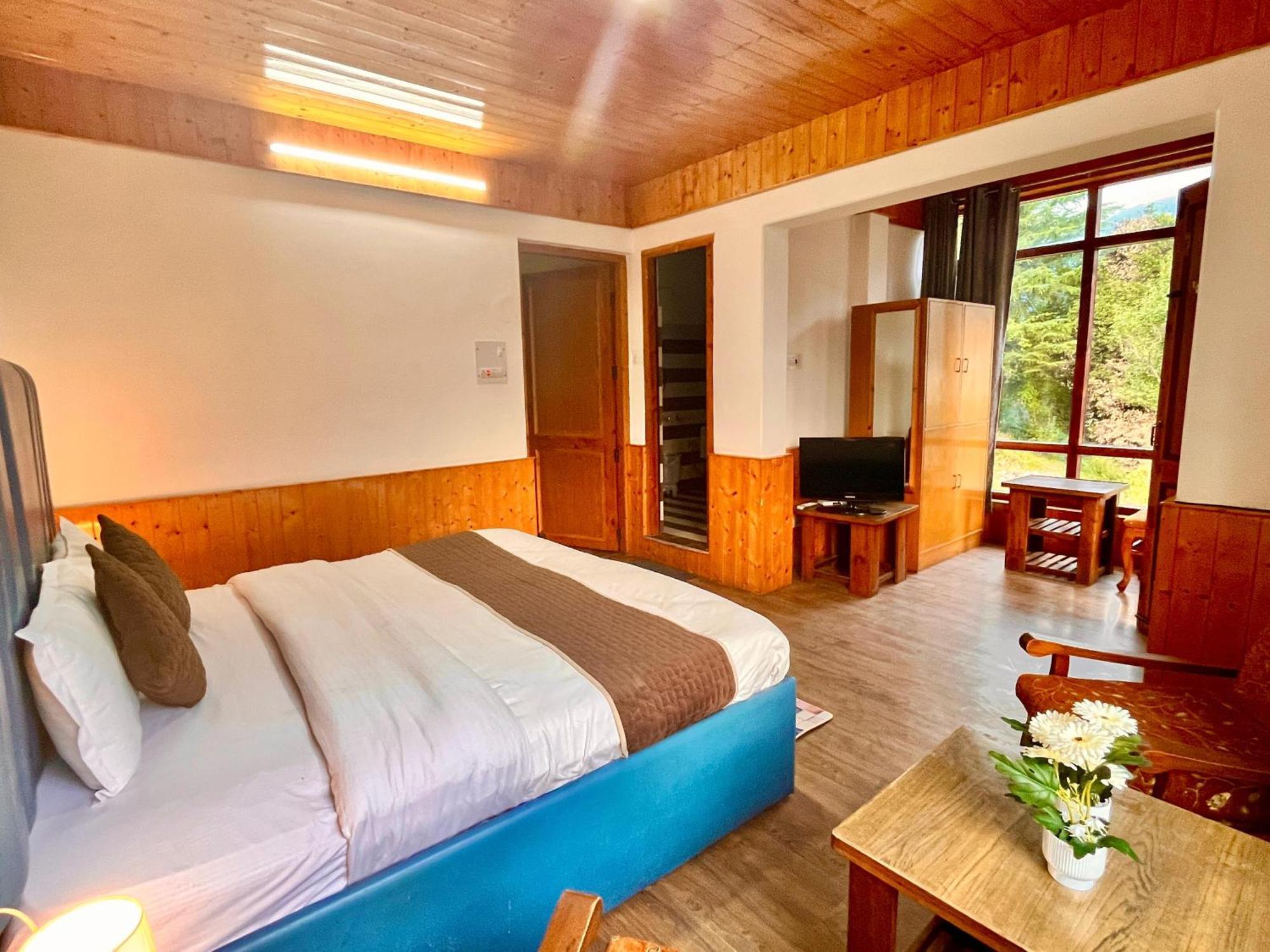 Himalayan River Mountain View 2 Bedrooms Cottage, Manali ภายนอก รูปภาพ